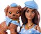 Boneca Barbie Fashion & Beauty Teresa e Cão - Mattel JFP38 - Imagem 5