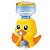 Mini Bebedouro Dispenser de Água Infantil Patinho - DMT7130 Dm Toys - Imagem 2