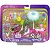 Boneca Polly Pocket Conjunto Carrinho De Lanches Flamingo - Mattel HWP24 - Imagem 2