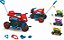 Triciclo Infantil Andador Moto Rider - Azul e Vermelho 896 - Usual - Imagem 3