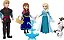 Conjunto com 4 Bonecos e 3 Acessórios - Disney Frozen - JJP89 - Mattel - Imagem 1