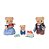 Sylvanian Families Família Dos Ursos Biscoito 5851 Epoch - Imagem 1