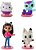 4 Bonecos Gabby, Pandy, Mercat e Cakey - Gabby’s Dollhouse 3969 - Sunny - Imagem 4
