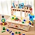 Bancada de Ferramentas de Madeira Montessori Brinquedo Educativo - YK1236 - Imagem 2