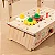 Bancada de Ferramentas de Madeira Montessori Brinquedo Educativo - YK1236 - Imagem 3