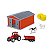 Kit Coleção agro fazendinha Celeiro - Vermelho - DMT0239 - Imagem 1