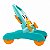 Andador Pinguim Azul Musical Fisher Price Mattel - JHF74 - Imagem 2