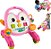 Andador Pinguim Rosa Musical Fisher Price Mattel - JMC67 - Imagem 1