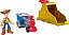 Lançador Imaginext Toy Story Woody com Carrinho JKW24 - Mattel - Imagem 1