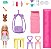 Barbie Casa de Bonecas Transformável da Chelsea JFW49 - Mattel - Imagem 3