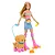 Boneca Barbie Patinadora Loira com Cachorro Patinador - Mattel JMJ43 - Imagem 1