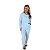 Pijama Fleece Vegano 100% Algodão Azul Claro - Imagem 1