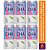 R$11,49 CADA UN - Pack com 6 Chás Vegano Natural DÊVI Hibisco com Morango e Mirtilo Gaseificado 269ml - Imagem 1