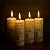 Kit 6 Velas de 7 Dias Brancas 100% Parafina Pura 220g - Imagem 2