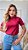 TSHIRT FEMININA BÁSICA GOLA ALTA- MARSALA - Imagem 3