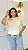 BLUSA GOLA ALTA PLUS SIZE BÁSICA - AMARELO BEBÊ - Imagem 1