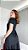 VESTIDO ALGODÃO BABADO LISO  - PRETO - Imagem 2