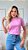 TSHIRT FEMININA BÁSICA GOLA ALTA- ROSA IORGUT - Imagem 2