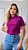 BLUSA GOLA ALTA BÁSICA - ROXO UVA - Imagem 2