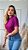 BLUSA GOLA ALTA BÁSICA - ROXO UVA - Imagem 4