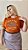 TSHIRT NO ALGODÃO PLUS SIZE CHAPÉU WILD PEDRARIA-TERRA COTA - Imagem 1