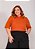 BLUSA GOLA ALTA PLUS SIZE BÁSICA - TERRA COTA - Imagem 2