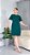 VESTIDO ALGODÃO LISO COM FENDA - VERDE - Imagem 4