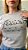 TSHIRT NO ALGODÃO GOLA NA RIBANA JESUS PÉROLAS - CINZA - Imagem 1