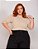 BLUSA GOLA ALTA PLUS SIZE BÁSICA - NUDE - Imagem 3