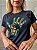 TSHIRT NO ALGODÃO GOLA NA RIBANA AUTISMO-PRETA - Imagem 1