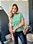 BLUSA GOLA ALTA BÁSICA - MENTA - Imagem 3
