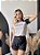 T-SHIRT RAGLAN AMORE - CINZA C/ PRETO - Imagem 3