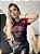 T-SHIRT RAGLAN MK PEDRARIA- PRETA C/ MARSALA - Imagem 4