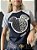 TSHIRT RAGLAN MK CABEÇA PEDRARIA- PRETO C/ CINZA - Imagem 1
