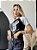 TSHIRT RAGLAN MK CABEÇA PEDRARIA- PRETO C/ CINZA - Imagem 4