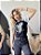 TSHIRT RAGLAN MK CABEÇA PEDRARIA- PRETO C/ CINZA - Imagem 3