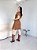 VESTIDO BOHO LISO COM FENDA  - AVELÃ - Imagem 6