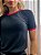 TSHIRT NO ALGODÃO BICOLOR - PRETA C/ ROSA PINK - Imagem 1