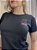 TSHIRT NO ALGODÃO GOLA NA RIBANA CEREJAS I LOVE YOU CHERRY - PRETA - Imagem 1