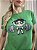 TSHIRT NO ALGODÃO GOLA NA RIBANA DOCINHO - VERDE - Imagem 1