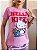 TSHIRT NO ALGODÃO GOLA NA RIBANA HELLO KITTY SPORTS-ROSA IORGUT - Imagem 1