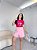 TSHIRT NO ALGODÃO GOLA NA RIBANA LOLA FIT - ROSA PINK - Imagem 2