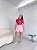 TSHIRT NO ALGODÃO GOLA NA RIBANA LOLA FIT - ROSA PINK - Imagem 5