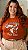 TSHIRT NO ALGODÃO PLUS SIZE TRUE LOVE PEDRARIA-TERRA COTA - Imagem 1