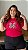 TSHIRT NO ALGODÃO PLUS SIZE LAÇO PEDRARIA-ROSA PINK - Imagem 2