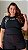 TSHIRT NO ALGODÃO PLUS SIZE TUA GRAÇA ME BASTA PONTO DE LUZ-PRETA - Imagem 2