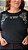 TSHIRT NO ALGODÃO PLUS SIZE TUA GRAÇA ME BASTA PONTO DE LUZ-PRETA - Imagem 3