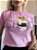 TSHIRT NO ALGODÃO GOLA NA RIBANA CHIC URSINHA-ROSA IORGUTE - Imagem 1