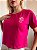 CROPPED ALGODÃO BORDADO GOLA NA RIBANA FLORES GALHOS- ROSA PINK - Imagem 1