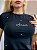 TSHIRT NO ALGODÃO GOLA NA RIBANA AMOR PONTO DE LUZ- PRETA - Imagem 1